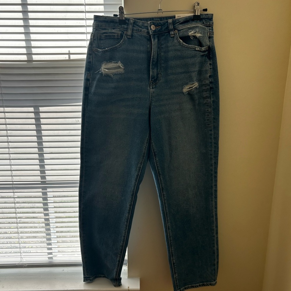 American Eagle Outfitters Blue Straight Leg Jeans